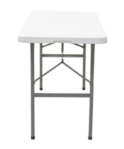 Τραπέζι catering Rodeo pakoworld πτυσσόμενο-βαλίτσα λευκό 122x60x74εκ – 142-000004