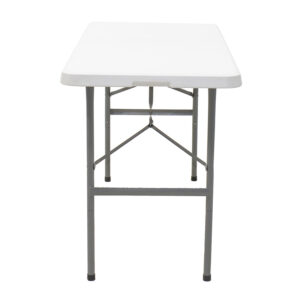 Τραπέζι catering Rodeo pakoworld πτυσσόμενο-βαλίτσα λευκό 122x60x74εκ – 142-000004