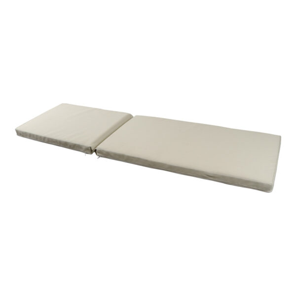 Μαξιλάρι Vertian pakoworld textilene σε μπεζ απόχρωση 194x58x7εκ – 152-000093