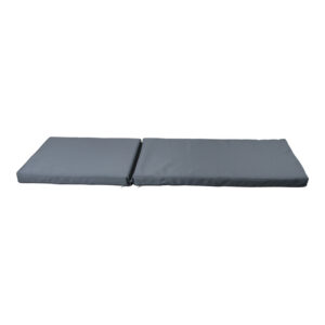 Μαξιλάρι Vertian pakoworld textilene σε ανθρακί απόχρωση 194x58x7εκ – 152-000094