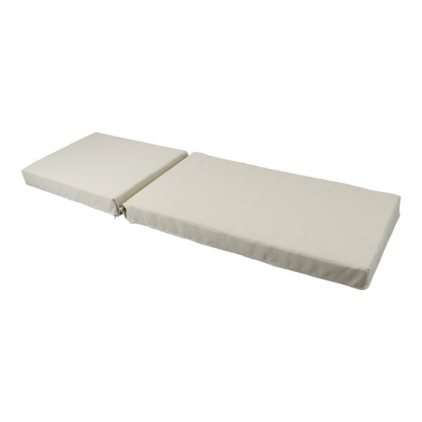 Μαξιλάρι Vertian pakoworld textilene σε μπεζ απόχρωση 194x58x10εκ – 152-000095