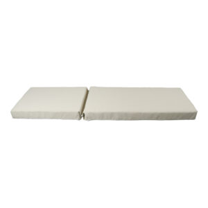 Μαξιλάρι Vertian pakoworld textilene σε μπεζ απόχρωση 194x58x10εκ – 152-000095