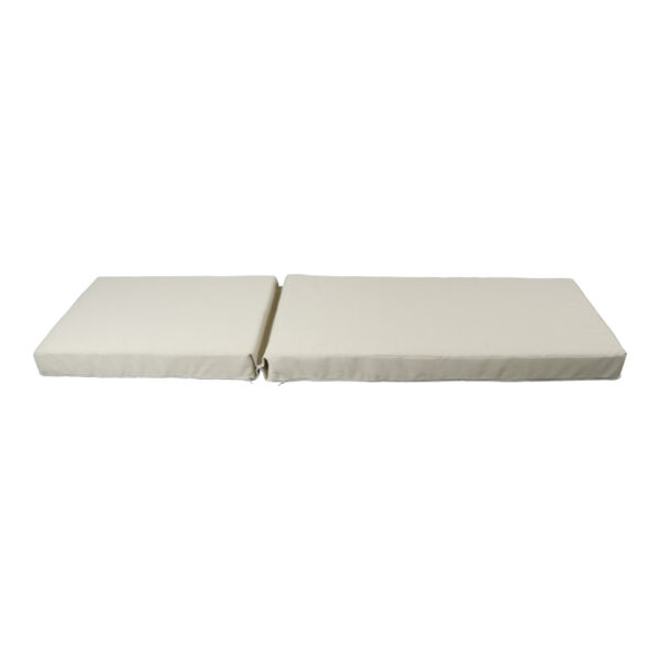 Μαξιλάρι Vertian pakoworld textilene σε μπεζ απόχρωση 194x58x10εκ – 152-000095