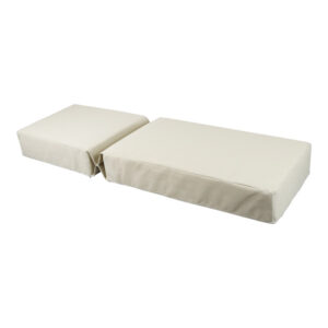Μαξιλάρι Vertian pakoworld textilene σε μπεζ απόχρωση 194x58x20εκ – 152-000096
