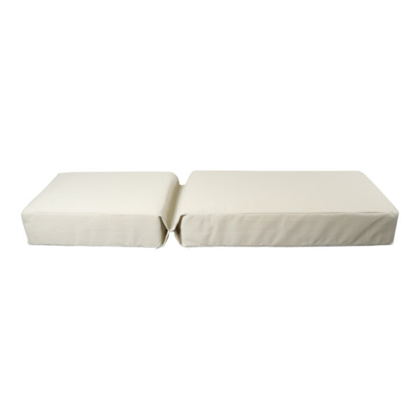 Μαξιλάρι Vertian pakoworld textilene σε μπεζ απόχρωση 194x58x20εκ – 152-000096