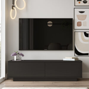 Έπιπλο τηλεόρασης Zoeva pakoworld wenge 140x.35×38.2εκ – 176-000069