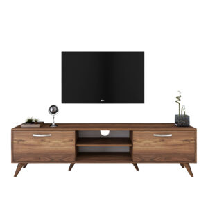 Έπιπλο τηλεόρασης Sabian pakoworld καρυδί 180x35x48,5εκ – 182-000003