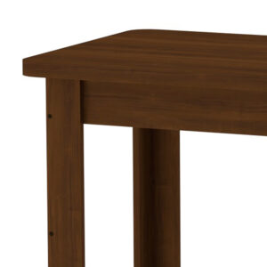 Τραπέζι Celeste pakoworld καρυδί 100x60x73.5εκ – 184-000012