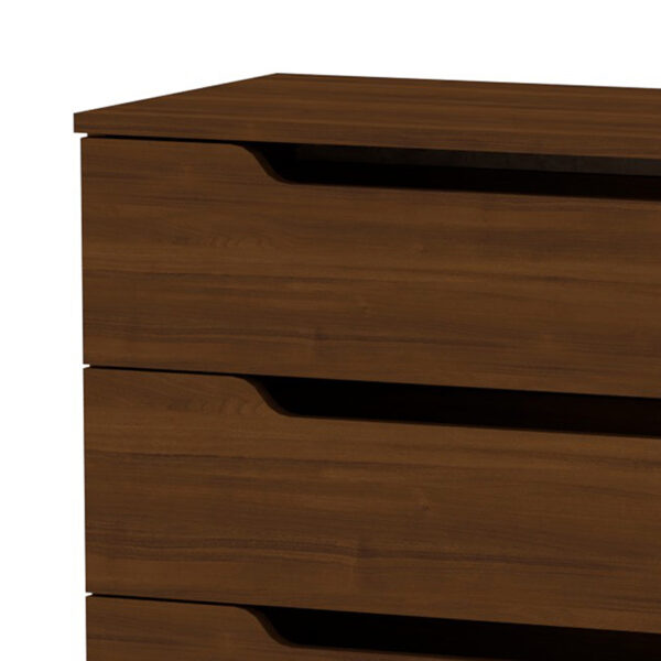 Συρταριέρα Azenor pakoworld 4ων συρταριών καρυδί 72x38x83εκ – 184-000050