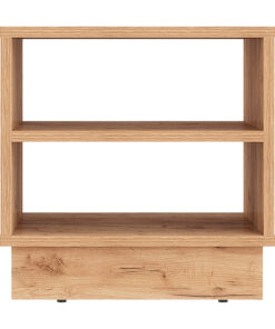 Κομοδίνο Mason pakoworld μελαμίνης σε oak απόχρωση 40x32x40εκ – 184-000100