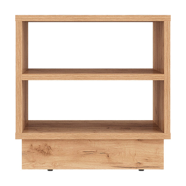 Κομοδίνο Mason pakoworld μελαμίνης σε oak απόχρωση 40x32x40εκ – 184-000100