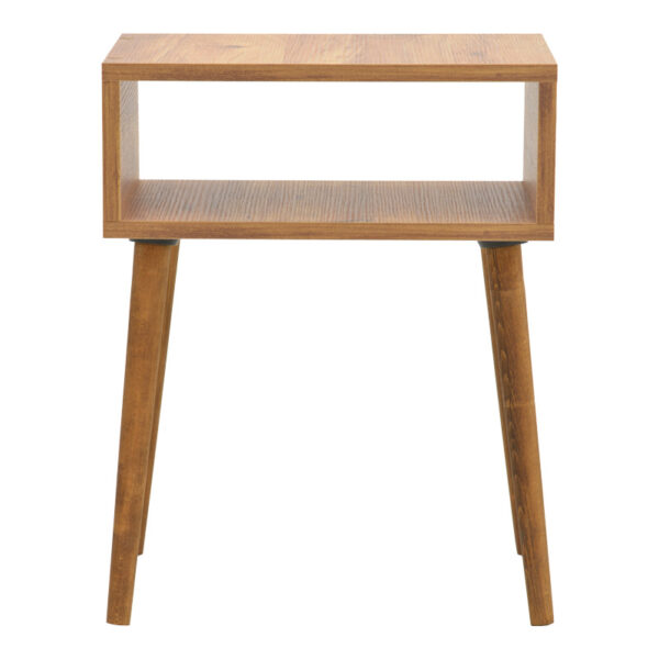 Κομοδίνο Hank pakoworld σε φυσική απόχρωση 45x30x60εκ – 197-000307