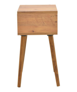 Κομοδίνο Hank pakoworld σε φυσική απόχρωση 45x30x60εκ – 197-000307