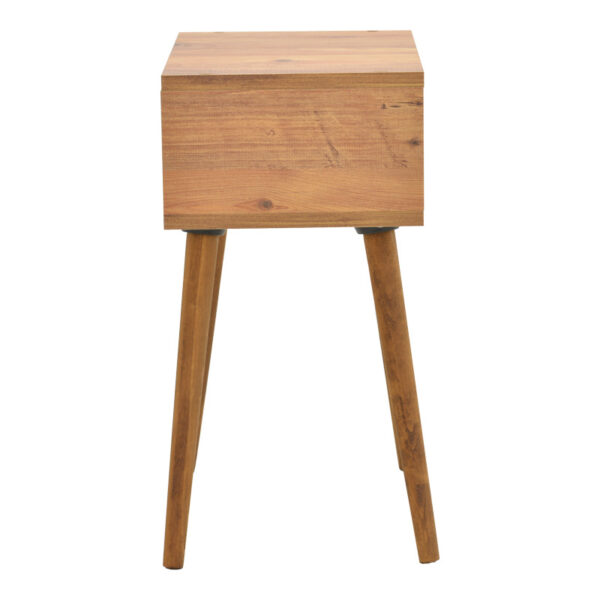 Κομοδίνο Hank pakoworld σε φυσική απόχρωση 45x30x60εκ – 197-000307