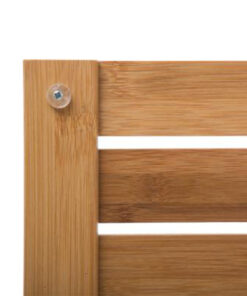 Ταπέτο μπάνιου Bambou pakoworld χρώμα φυσικό 53x36x2.2εκ – 199-000052