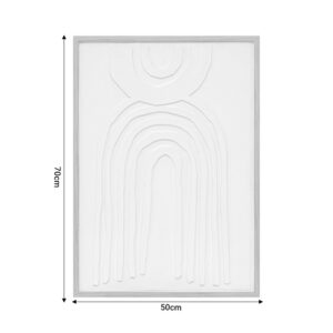 Πίνακας σε καμβά Bobby pakoworld mdf 50×2.6×70εκ – 199-000572