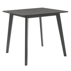 Tραπεζαρία Benson – Orlean pakoworld σετ 5τμχ rustic grey – ύφασμα γκρι 80x80x75εκ – 200-000179