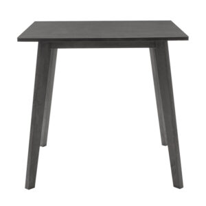 Tραπεζαρία Benson – Orlean pakoworld σετ 5τμχ rustic grey – ύφασμα γκρι 80x80x75εκ – 200-000179