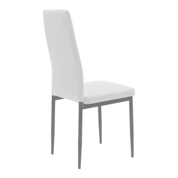 Τραπεζαρία Cuba-Parker pakoworld σετ 5τεμ sonoma-λευκό 120x80x75εκ – 200-001209
