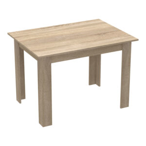 Τραπεζαρία Manka-Bella pakoworld σετ 5τεμ σε sonoma απόχρωση 110x80x70εκ – 200-001227