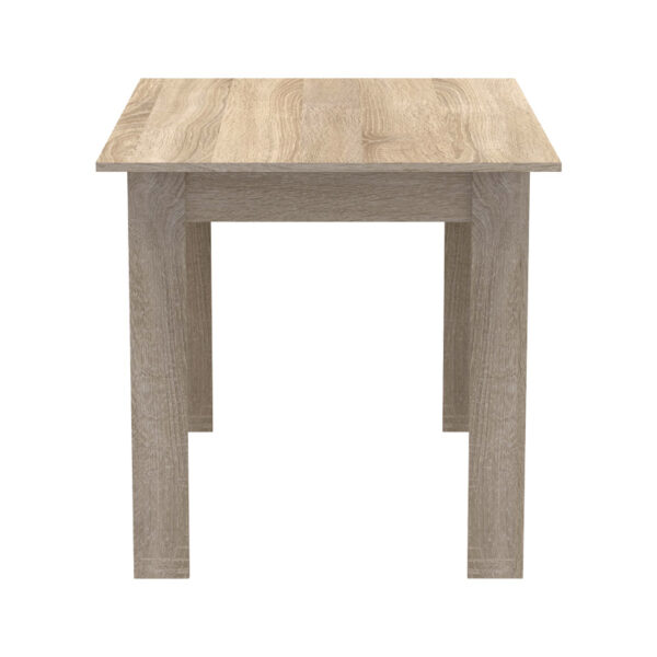 Τραπεζαρία Manka-Bella pakoworld σετ 5τεμ σε sonoma απόχρωση 110x80x70εκ – 200-001227