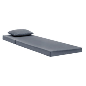 Μαξιλάρι ξαπλώστρας Sunset pakoworld ύφασμα γκρι 60x185x10εκ – 211-000007