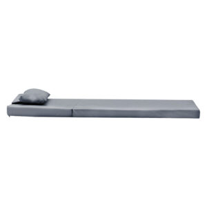 Μαξιλάρι ξαπλώστρας Sunset pakoworld ύφασμα γκρι 60x185x10εκ – 211-000007