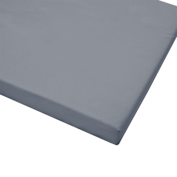 Μαξιλάρι ξαπλώστρας Sunset pakoworld ύφασμα γκρι 60x185x10εκ – 211-000007