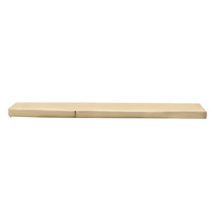 Μαξιλάρι ξαπλώστρας Sadie pakoworld ύφασμα μπεζ 65x185x7εκ – 211-000016