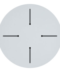 Επιφάνεια τραπεζιού Fervor pakoworld HPL ivory Φ69εκ πάχους 12mm – 215-000002