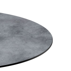 Επιφάνεια τραπεζιού Inspire pakoworld HPL γκρι cement Φ60εκ πάχους 12mm – 215-000007