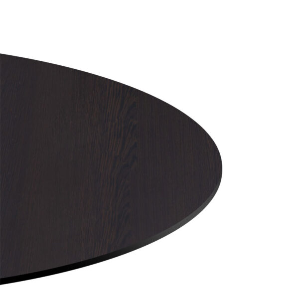 Επιφάνεια τραπεζιού Portico pakoworld HPL wenge Φ60εκ πάχους 12mm – 215-000013