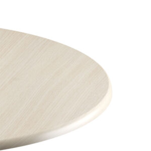 Επιφάνεια τραπεζιού Spritz pakoworld Werzalit φυσικό Φ70εκ πάχους 25mm – 215-000032