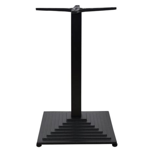 Βάση τραπεζιού Cheer pakoworld μαντέμι μαύρη 45x45x72εκ – 217-000010