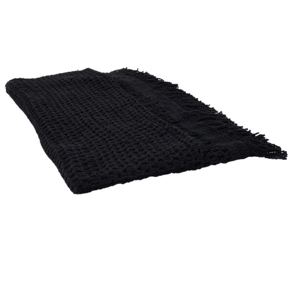 Δίχτυ σκίασης Roof pakoworld μακραμέ μαύρο 4x4m – 220-000010