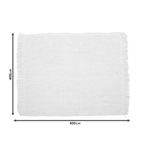 Δίχτυ σκίασης Roof pakoworld μακραμέ μαύρο 4x4m – 220-000010