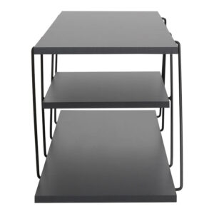 Έπιπλο τηλεόρασης Tars pakoworld ανθρακί-μαύρο 120x30x33εκ – 225-000030