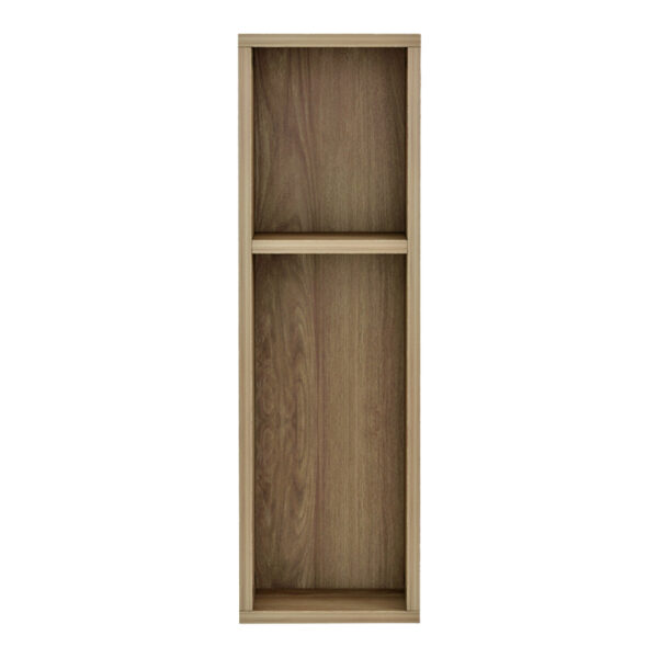 Ραφιέρα-κομοδίνο τοίχου Racks pakoworld σε sonoma απόχρωση 20x15x65εκ – 230-000045