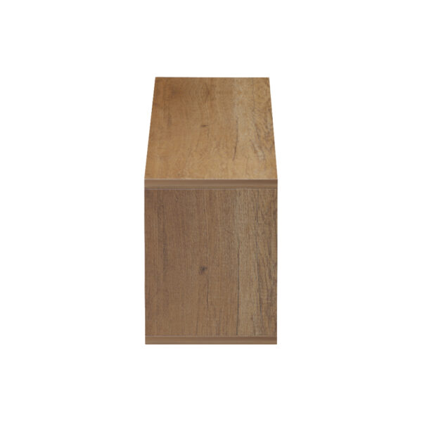 Ραφιέρα τοίχου Mikoro pakoworld σε φυσική απόχρωση 90x22x25.6εκ – 230-000058