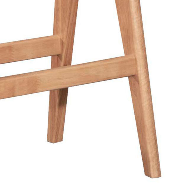 Τραπέζι Bar Winslow pakoworld ξύλο rubberwood ανοικτό καρυδί 120x45x100εκ – 247-000006