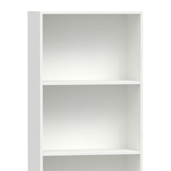 Βιβλιοθήκη Negan pakoworld λευκό μελαμίνης 60x29x166εκ – 248-000016