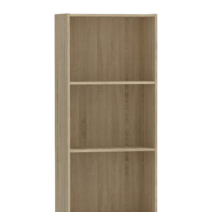 Βιβλιοθήκη Negan pakoworld sonoma μελαμίνης 57x33x180εκ – 248-000018