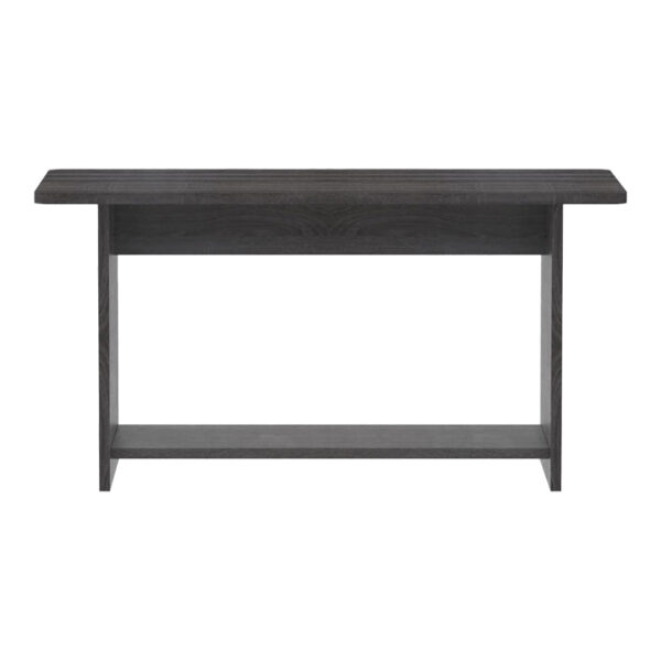 Τραπέζι Kumba pakoworld σε ανθρακί-wenge απόχρωση 80x40x42εκ – 248-000026