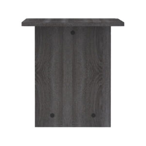 Τραπέζι Kumba pakoworld σε ανθρακί-wenge απόχρωση 80x40x42εκ – 248-000026
