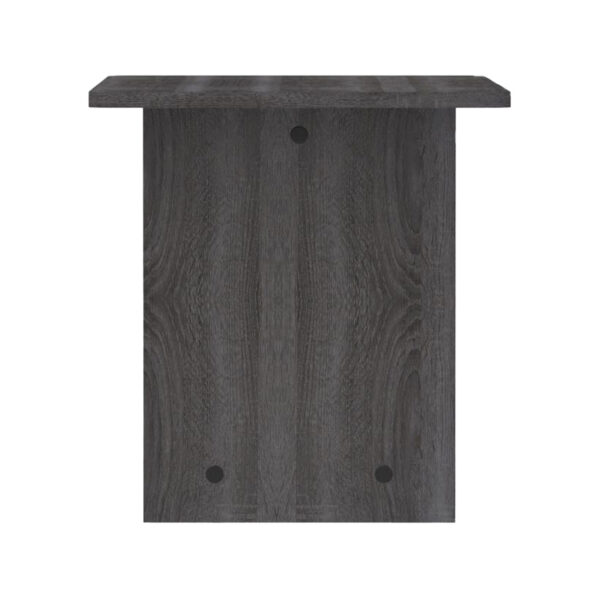 Τραπέζι Kumba pakoworld σε ανθρακί-wenge απόχρωση 80x40x42εκ – 248-000026