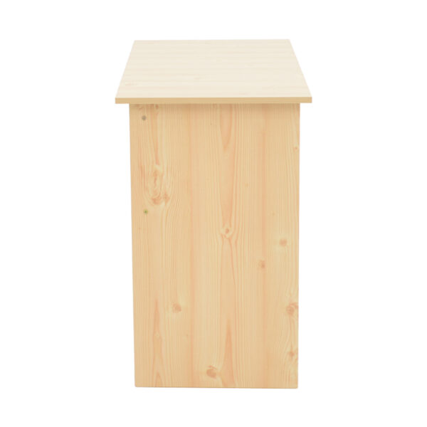 Γραφείο εργασίας με συρτάρι Michael pakoworld φυσικό 88x45x72εκ – 249-000013