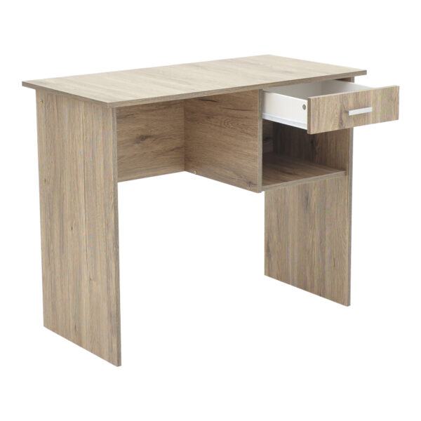 Γραφείο εργασίας με συρτάρι Michael pakoworld sonoma 88x45x72εκ – 249-000015