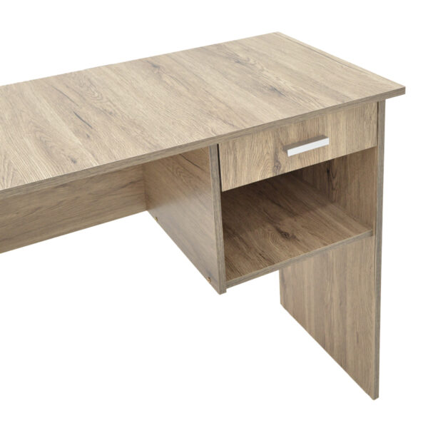 Γραφείο εργασίας με συρτάρι Michael pakoworld sonoma 88x45x72εκ – 249-000015