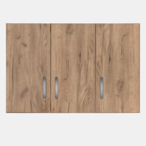 Πατάρι ντουλάπας Zelia pakoworld τρίφυλλο oak 90x42x60εκ – 249-000041