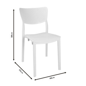 Καρέκλα Ignite pakoworld PP cappucino – 253-000015